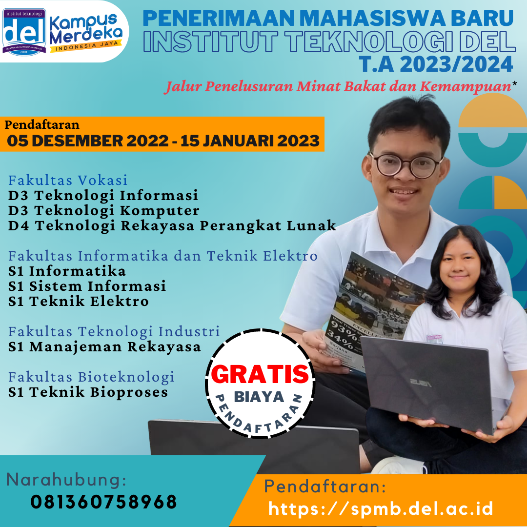 Informasi PMB Jalur Penelusuran Minat Bakat dan Kemampuan (PMDK) 2023/2024 & Jadwal Pelaksanaan Kegiatan
